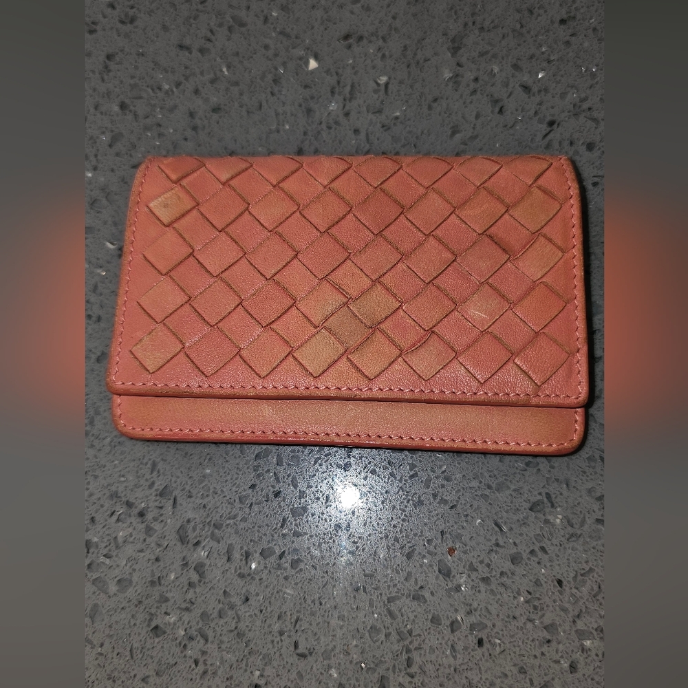 Bottega Veneta Intrecciato Weave Leather Compact Wallet - Picture 9 of 15